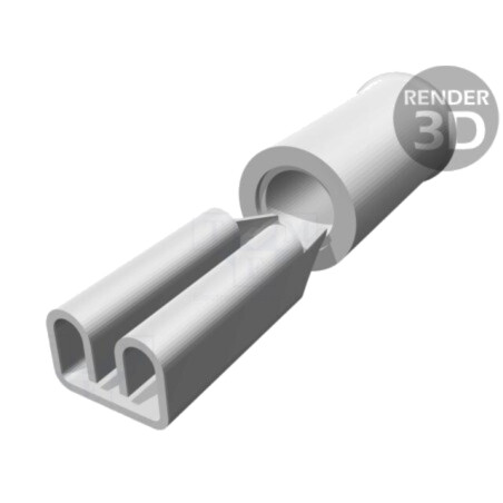 Terminal: plat; 2,8mm; 0,5mm; mamă; 1,5÷2,5mm2; crimpat; pe cablu