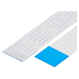 Bandă FFC; Fire: 15; P.cablu-bandă: 1mm; L: 304mm; 1A; 60V