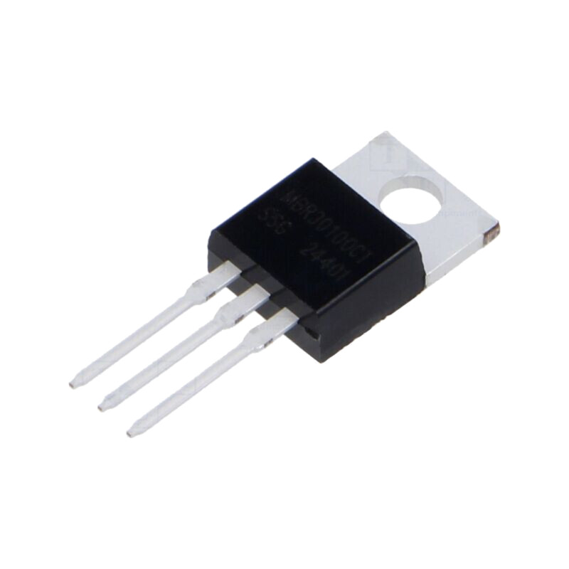 Diodă: redresoare Schottky; THT; 100V; 30A; TO220AB; Ufmax: 1,05V Diodă: redresoare Schottky; THT; 100V; 30A; TO220AB; Ufmax: 1,05V