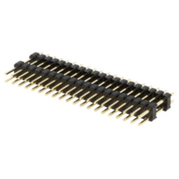Conector: şiruri pini; şir pini; tată; PIN: 40; drept; 3A; THT; 2x20