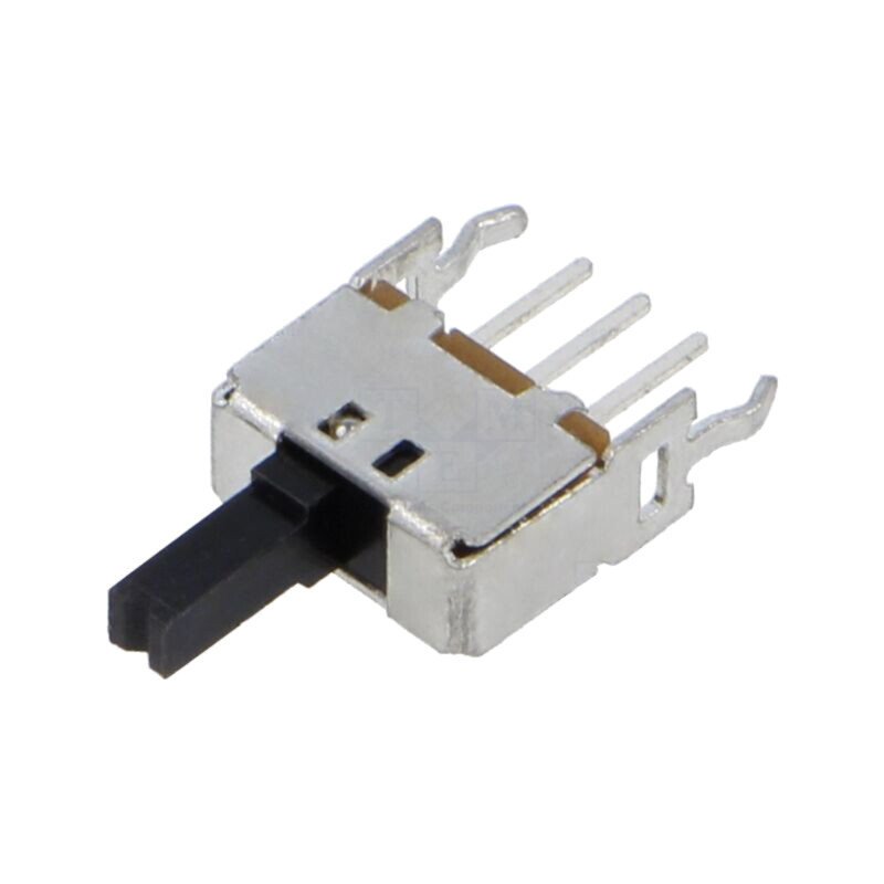 Comutator: glisant; Poz: 2; SPDT; 0,1A/12VDC; ON-ON; THT; -20÷70°C