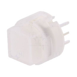 Comutator: tastatură; Poz: 2; SPST-NO; 0,01A/35VDC; incolor; LED