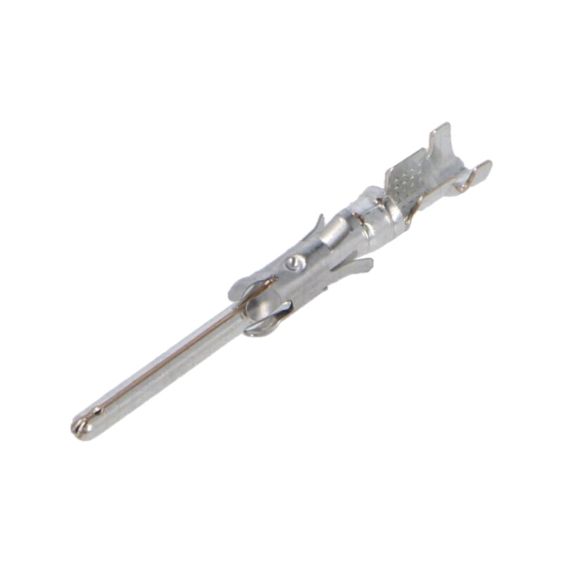 Pin; tată; aliaj cupru; cositorit; 0,5÷1,5mm2; crimpat; 10A Pin; tată; aliaj cupru; cositorit; 0,5÷1,5mm2; crimpat; 10A