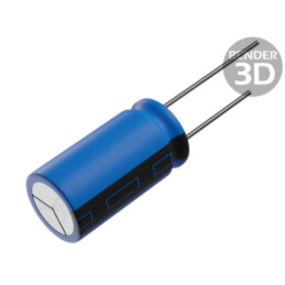 Condensator: electrolitic; THT; 220uF; 50VDC; Ø10x16mm; Raster: 5mm