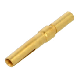 Pin; mamă; aliaj cupru; aurit; 24AWG÷20AWG; crimpat; pe cablu; 7,5A