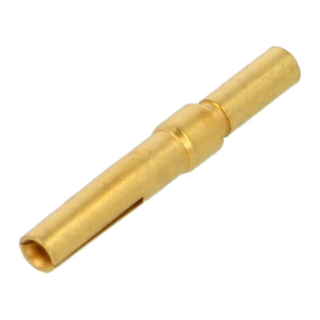 Pin; mamă; aliaj cupru; aurit; 24AWG÷20AWG; crimpat; pe cablu; 7,5A