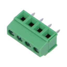Conector: regletă de conexiuni pt.PCB; Terminal; 10A; 300V; PIN: 4