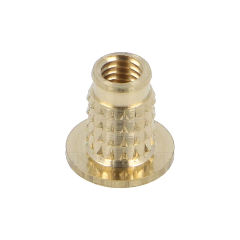Adaos filetat; alamă; M5; BN 37896; Lung: 10,1mm; pt.plastic Adaos filetat; alamă; M5; BN 37896; Lung: 10,1mm; pt.plastic