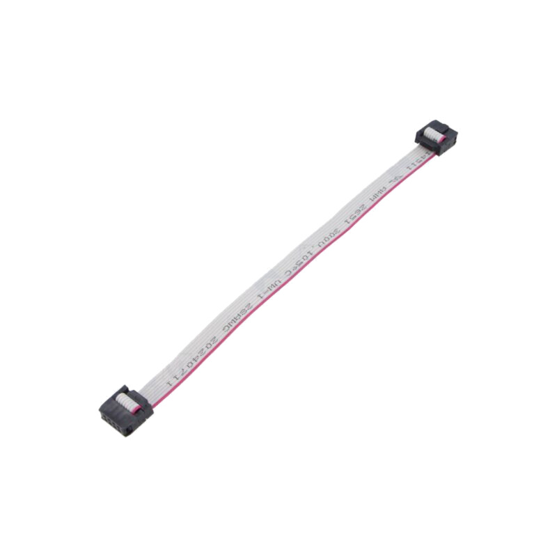 Cablu panglică cu conectori IDC; P.cablu-bandă: 1,27mm; 0,2m
