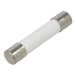 Siguranţă: siguranţă; 5A; 250VAC; ardere rapidă; ceramică; alamă