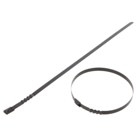 Colier de strângere; L: 360mm; W: 7,9mm; oțel inoxidabil AISI 304
