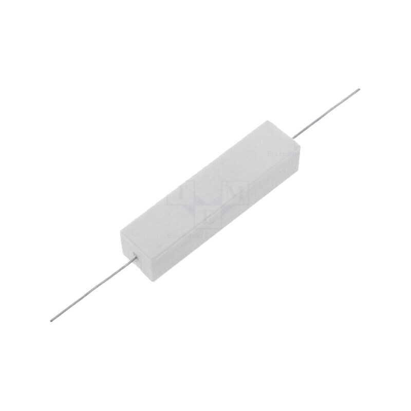Rezistor: bobinat; cu ciment; THT; 470Ω; 20W; ±5%; Ø0,75x35mm Rezistor: bobinat; cu ciment; THT; 470Ω; 20W; ±5%; Ø0,75x35mm