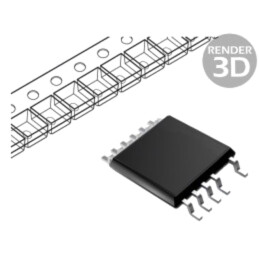 IC: PMIC; AC/DC switcher,controler SMPS; Uintr: 85÷265V; SO-8C