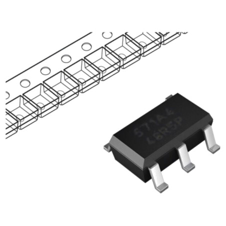 IC: comparator; low-power; Cmp: 1; 40ns; 1,8÷5,5V; SMT; SOT23-5; 75dB