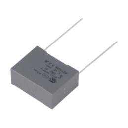 Condensator: cu polipropilenă; X2; F863; 1uF; 310VAC; 26,5x20x11mm