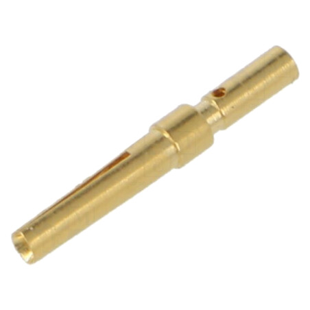 Pin; mamă; 1mm; aurit; 0,14÷0,56mm2; crimpat; pe cablu
