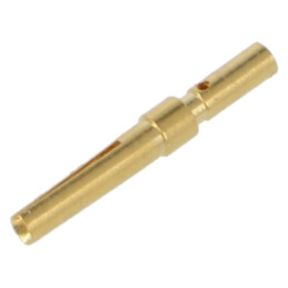 Pin; mamă; 1mm; aurit; 0,14÷0,56mm2; crimpat; pe cablu