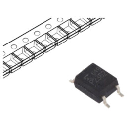 Optocuplor; SMD; Ch: 1; OUT: colector deschis; Uizol: 3,75kV; 10Mbps