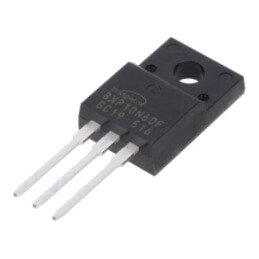 Tranzistor: N-MOSFET; unipolar; 600V; 10A; Idm: 40A; 48W; TO220F
