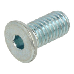 Şurub; M6x12; 1; Cap: cap rotund; imbus; HEX 3mm; oţel; zinc