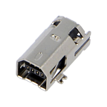 Conector: USB B mini; soclu; SMT; PIN: 4; orizontală; tavă