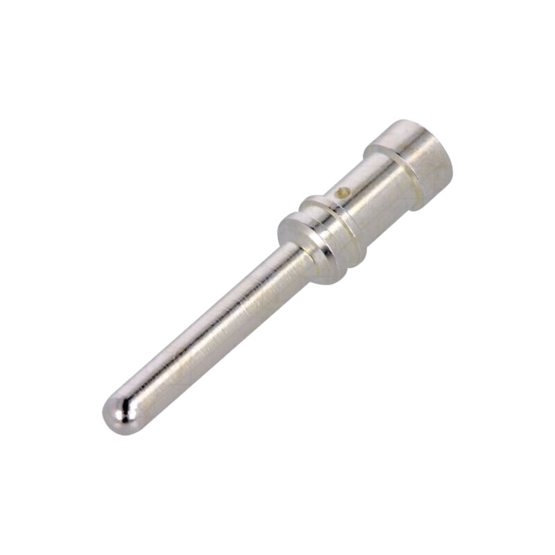 Pin; tată; aliaj cupru; argintat; 3mm2; crimpat; 16A; Han E® Pin; tată; aliaj cupru; argintat; 3mm2; crimpat; 16A; Han E®