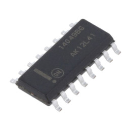 IC: digital; buffer,inversor; Ch: 6; SMD; SO16; 3÷18VDC; -55÷125°C