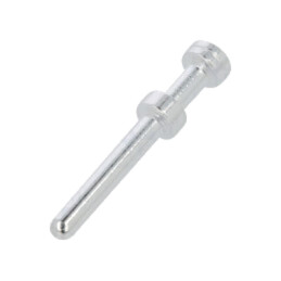 Pin; tată; 2,5mm; argintat; 0,75mm2; crimpat; 16A; CEM/DEM,HEE