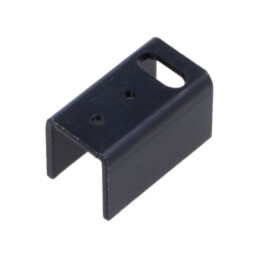 Radiator: extrudat; U; TO220; neagră; L: 25mm; W: 14mm; H: 15mm; 22°C/W