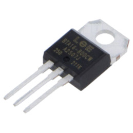 Triac; 800V; 16A; TO220AB; Igt: 35mA; Ufmax: 1,55V