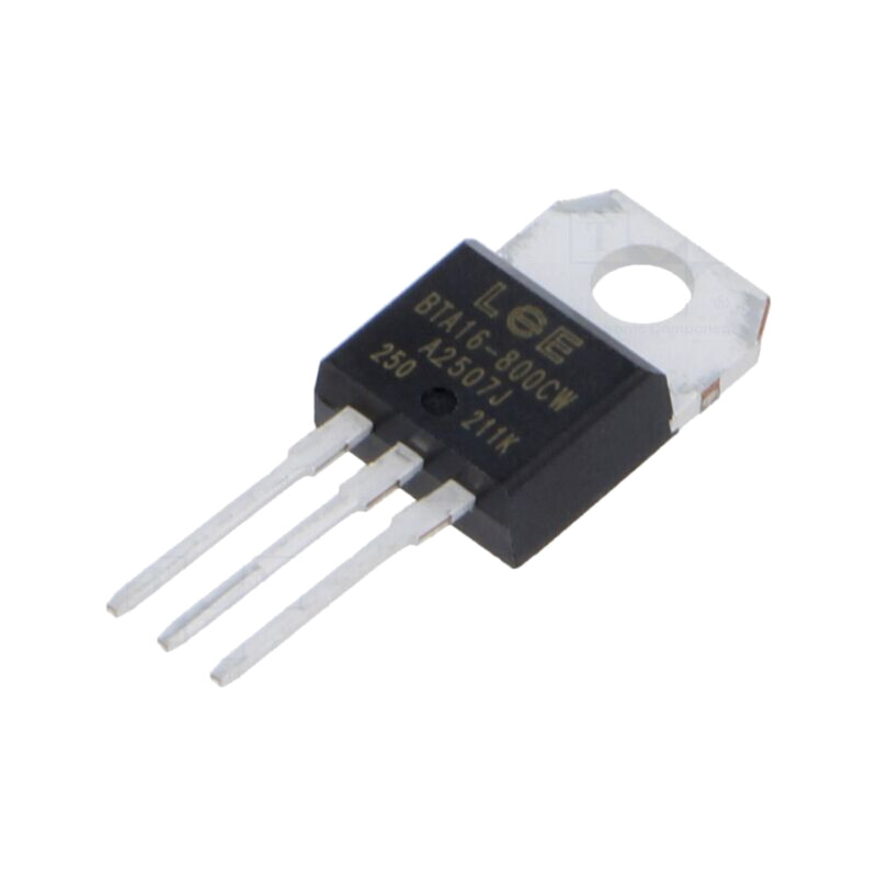 Triac; 800V; 16A; TO220AB; Igt: 35mA; Ufmax: 1,55V Triac; 800V; 16A; TO220AB; Igt: 35mA; Ufmax: 1,55V
