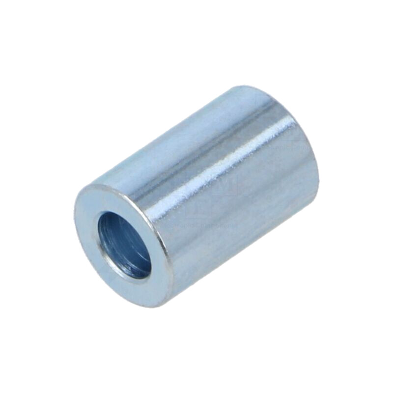 Manşon distanţier; 12mm; cilindric; oţel; zinc; Diam.ext: 8mm Manşon distanţier; 12mm; cilindric; oţel; zinc; Diam.ext: 8mm