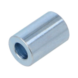 Manşon distanţier; 12mm; cilindric; oţel; zinc; Diam.ext: 8mm