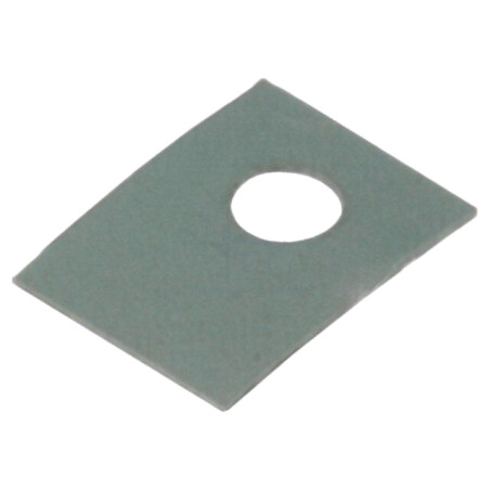 Suport termoconductor: din silicon; SOT32; 0,45K/W; L: 11mm; W: 8mm