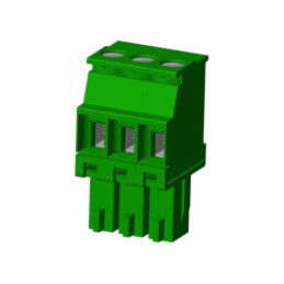 Conector: regletă de conexiuni deconectabilă; mufă; mamă; TS; 10A