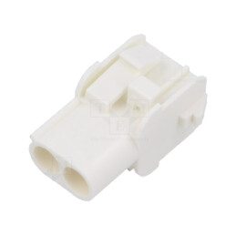 Conector: cablu-cablu; mufă/soclu; tată/mamă; PIN: 2; 600V; 6,35mm