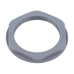 Piuliţă; M50; poliamidă 6; 60mm; neagră; Filet: metrică; Pas: 1,5