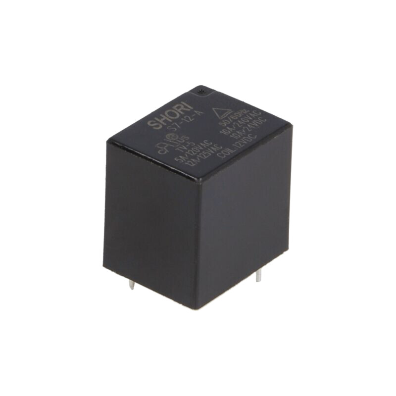 Releu: electromagnetic; SPST-NO; Ubobină: 12VDC; 15A/125VAC; S7 Releu: electromagnetic; SPST-NO; Ubobină: 12VDC; 15A/125VAC; S7