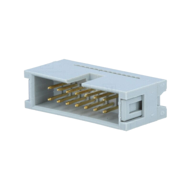 Conector: IDC; mufă; tată; PIN: 14; IDC; pt.cablu-bandă; 2,54mm; 2x7 Conector: IDC; mufă; tată; PIN: 14; IDC; pt.cablu-bandă; 2,54mm; 2x7