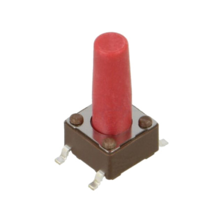 Microîntrerupător TACT; SPST-NO; Poz: 2; 0,05A/12VDC; SMD; fără