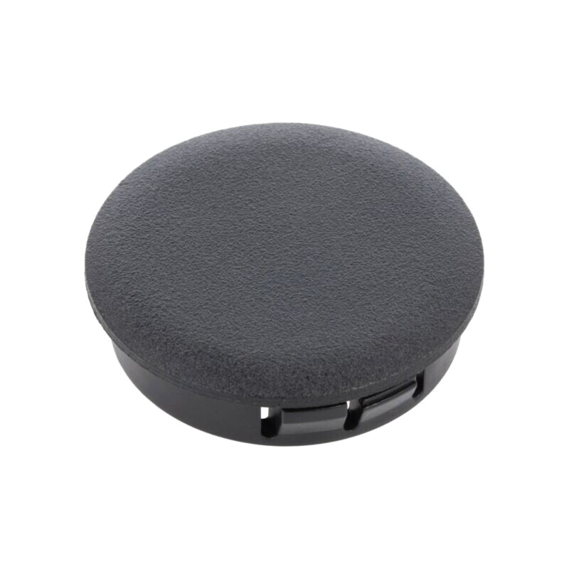 Capac de protecţie; H: 11,5mm; cu împingere,clichet; neagră Capac de protecţie; H: 11,5mm; cu împingere,clichet; neagră