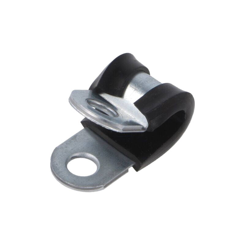 Clipsuri; Øbuclă: 10mm; W: 20mm; oţel; Material protecţie: EPDM Clipsuri; Øbuclă: 10mm; W: 20mm; oţel; Material protecţie: EPDM