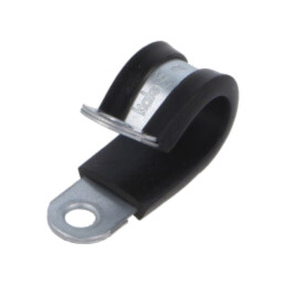 Clipsuri; Øbuclă: 13mm; W: 20mm; oţel; Material protecţie: EPDM