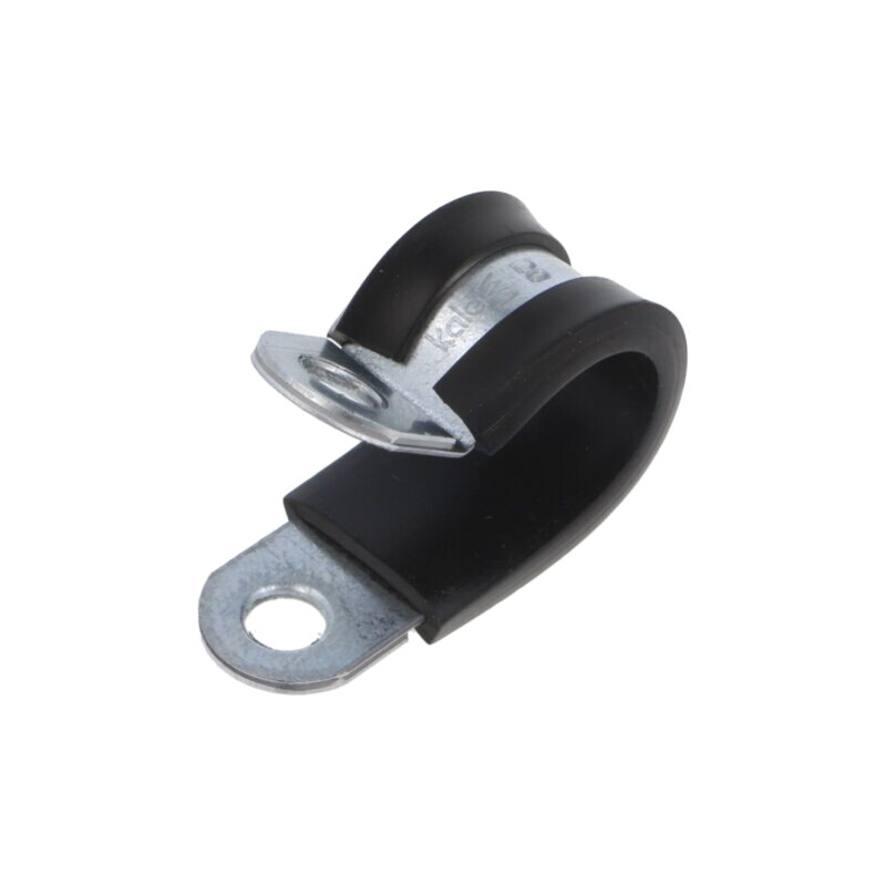 Clipsuri; Øbuclă: 20mm; W: 20mm; oţel; Material protecţie: EPDM Clipsuri; Øbuclă: 20mm; W: 20mm; oţel; Material protecţie: EPDM