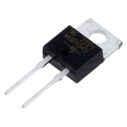 Diodă: redresoare Schottky; THT; 45V; 10A; TO220AC; tub