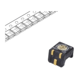 Potenţiometru: de montare; singură tură; 2kΩ; 250mW; SMD; ±20%