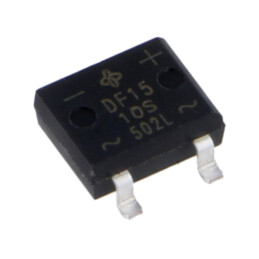 Punte redresoare: monofazat; Urmax: 1kV; If: 1,5A; Ifsm: 50A; DFS