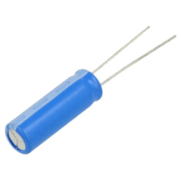 Supercondensator; THT; 5F; 3VDC; Ø8x24mm