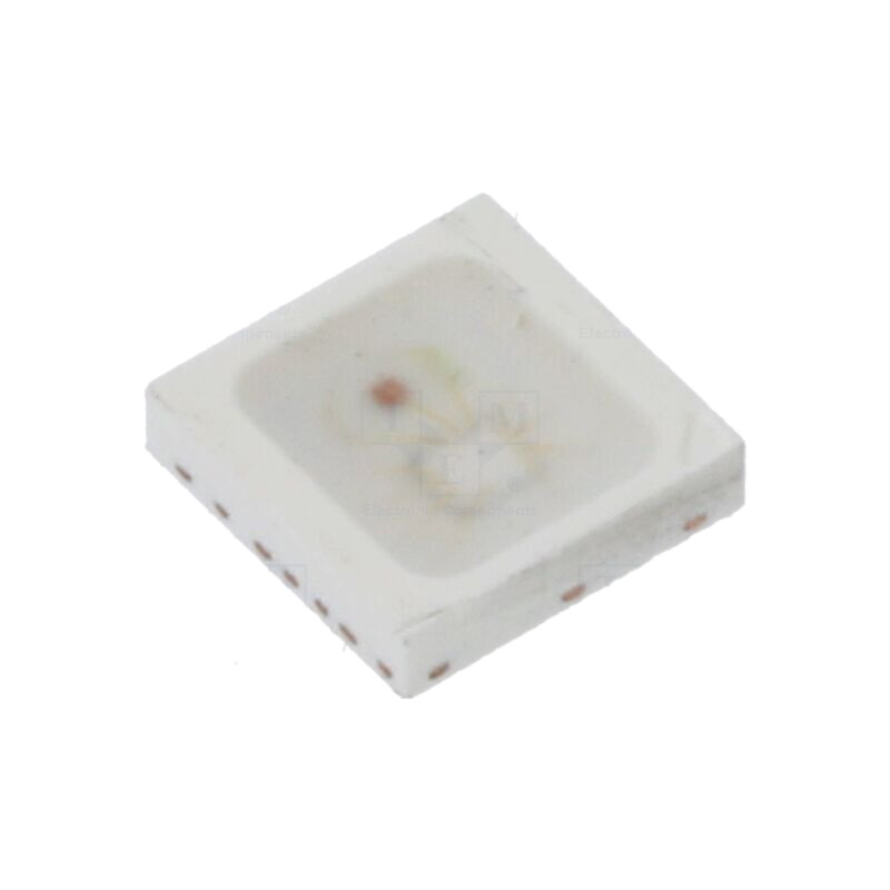 Programabilă LED; RGB; SMD; 3838; 4÷5,5VDC; 3,8x3,8x0,85mm; 120°