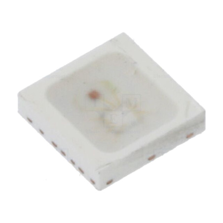 Programabilă LED; RGB; SMD; 3838; 4÷5,5VDC; 3,8x3,8x0,85mm; 120°